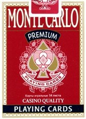 Карты игральные MONTE CARLO 707 red